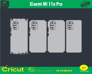 Xiaomi Mi 11x Pro Skin Vector Template low price