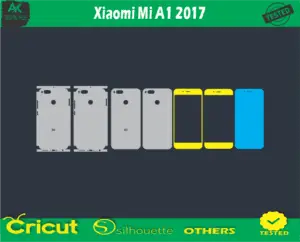 Xiaomi Mi A1 2017 Skin Vector Template low price