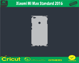 Xiaomi Mi Max Standard 2016 Skin Vector Template