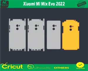 Xiaomi Mi Mix Evo 2018 Skin Vector Template low price