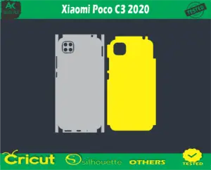 Xiaomi Poco C3 2020 Skin Vector Template low price