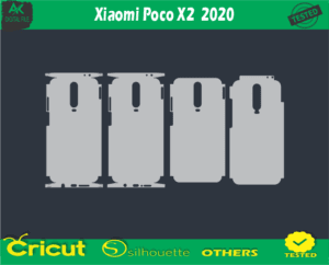 Xiaomi Poco X2 2020 Skin Vector Template low price