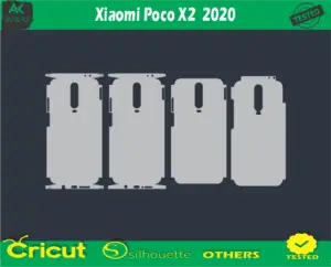 Xiaomi Poco X2 2020 Skin Vector Template low price