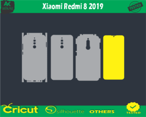 Xiaomi Redmi 8 2019 Skin Vector Template low price