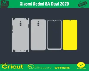 Xiaomi Redmi 8A Dual 2020 Skin Vector Template low price