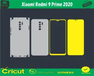 Xiaomi Redmi 9 Prime 2020 Skin Vector Template low price