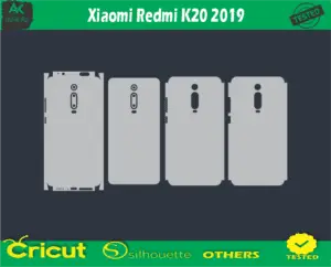 Xiaomi Redmi K20 2019 Skin Vector Template low price