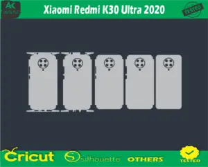 Xiaomi Redmi K30 Ultra 2020 Skin Vector Template low price