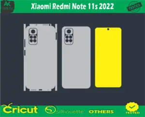 Xiaomi Redmi Note 11s 2022 Skin Vector Template