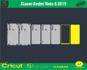 Xiaomi Redmi Note 8 2019 Skin Vector Template low price