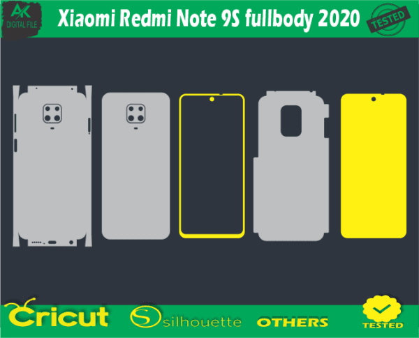 Xiaomi Redmi Note 9S fullbody 2020