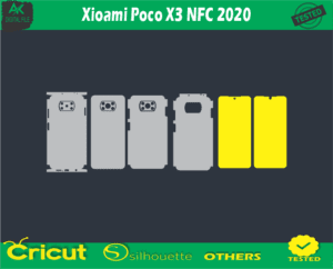 Xioami Poco X3 NFC 2020 Skin Vector Template low price