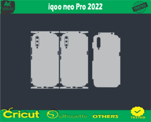 iqoo neo Pro 2022 Skin Vector Template low price