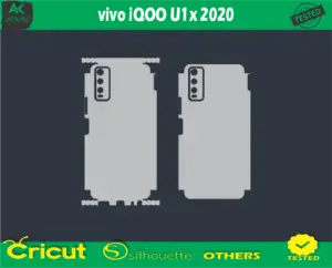 vivo iQOO U1x 2020 Skin Vector Template low price