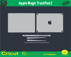 Apple Magic TrackPad 2 Skin Vector Template