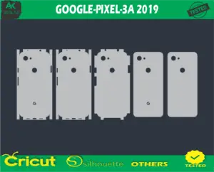 GOOGLE-PIXEL-3A 2019 Skin Vector Template