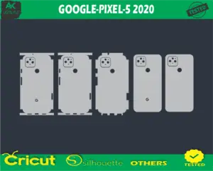 GOOGLE-PIXEL-5 2020 Skin Vector Template