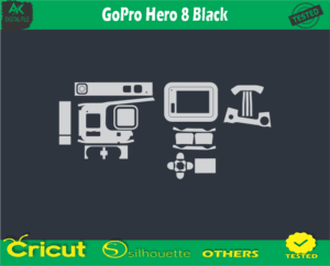 GoPro Hero 8 Black Skin Vector Template