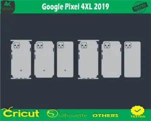 Google Pixel 4XL 2019 Skin Vector Template