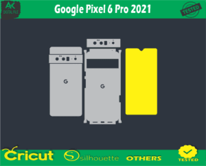 Google Pixel 6 Pro 2021 Skin Vector Template