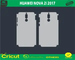 HUAWEI NOVA 2i 2017 Skin Vector Template