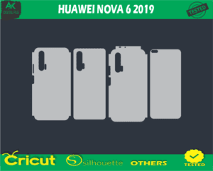 HUAWEI NOVA 6 2019 Skin Vector Template