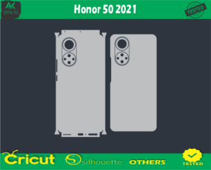 Honor 50 2021 Skin Vector Template