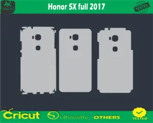 Honor 5X full 2017 Skin Vector Template