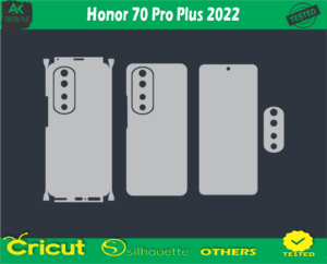 Honor 70 Pro Plus 2022 Skin Vector Template low price