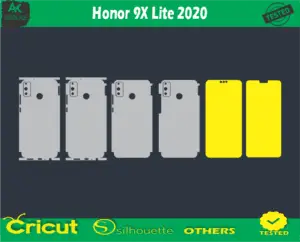 Honor 9X Lite 2020 Skin Vector Template