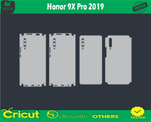 Honor 9X Pro 2019 Skin Vector Template