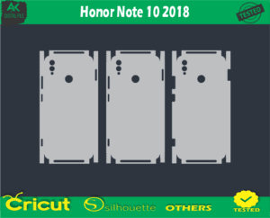 Honor Note 10 2018 Skin Vector Template