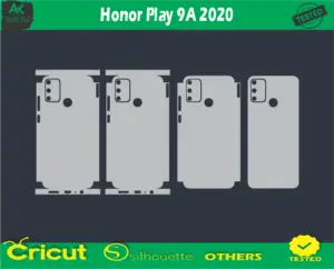 Honor Play 9A 2020 Skin Vector Template