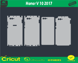 Honor V 10 2017 Skin Vector Template