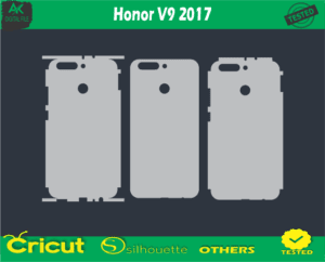 Honor V9 2017 Skin Vector Template