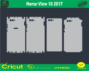 Honor View 10 2017 Skin Vector Template