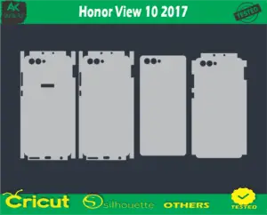 Honor View 10 2017 Skin Vector Template