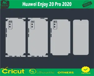 Huawei Enjoy 20 Pro 2020 Skin Vector Template