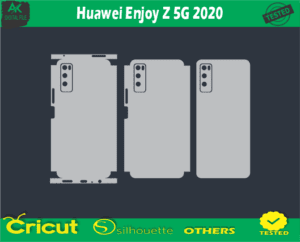 Huawei Enjoy Z 5G 2020 Skin Vector Template