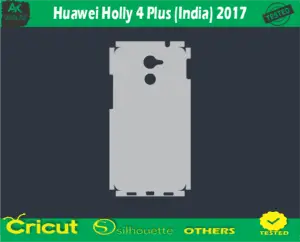 Huawei Holly 4 Plus (India) 2017 Skin Vector Template