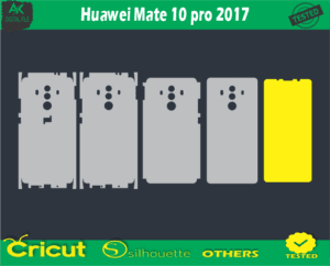 Huawei Mate 10 pro 2017 Skin Vector Template
