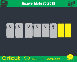 Huawei Mate 20 2018 Skin Vector Template
