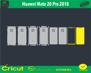 Huawei Mate 20 Pro 2018 Skin Vector Template