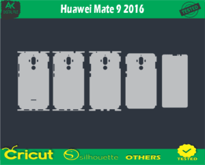 Huawei Mate 9 2016 Skin Vector Template