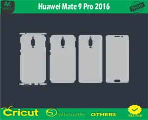 Huawei Mate 9 Pro 2016 Skin Vector Template