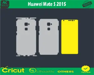 Huawei Mate S 2015 Skin Vector Template