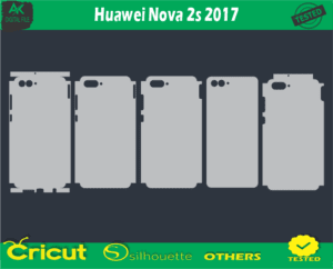 Huawei Nova 2s 2017 Skin Vector Template