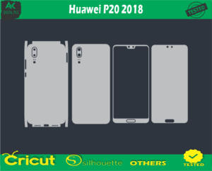 Huawei P20 2018 Skin Vector Template