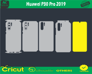 Huawei P30 Pro 2019 Skin Vector Template