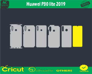 Huawei P30 lite 2019 Skin Vector Template